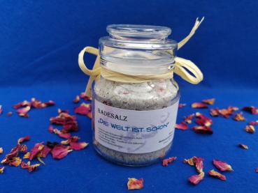 Badesalz "Die Welt ist schön"